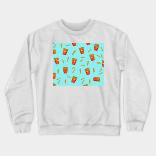 Pattern Fries Crewneck Sweatshirt